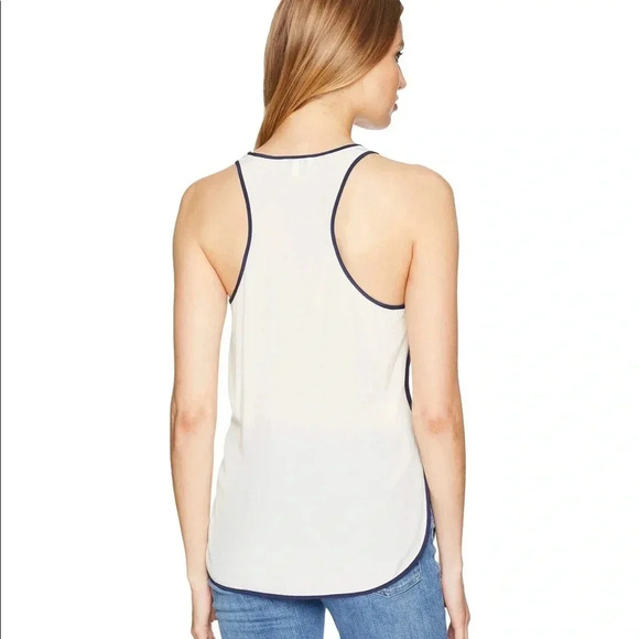 JOIE NWT Almoraly Nautical Silk Tank Top - Picture 3 of 7